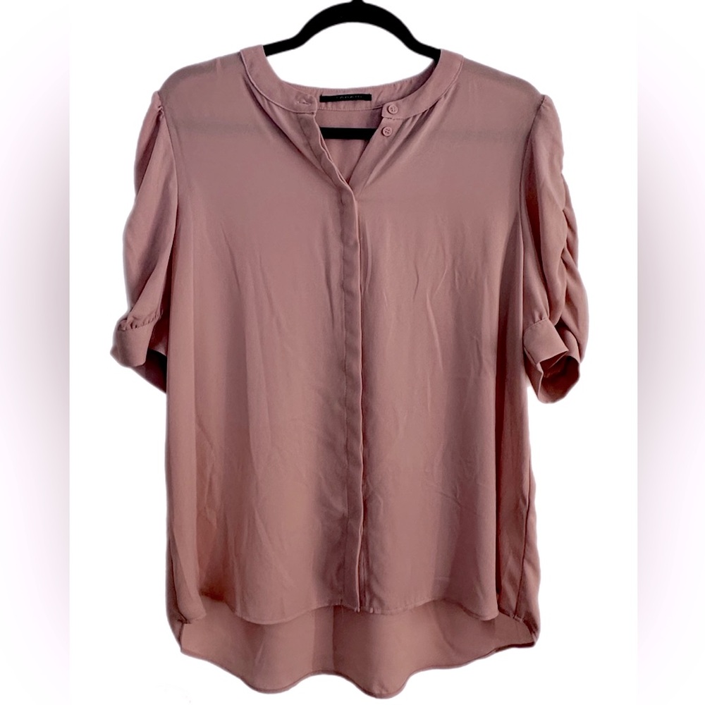 Tahari Blouse Blush Size L